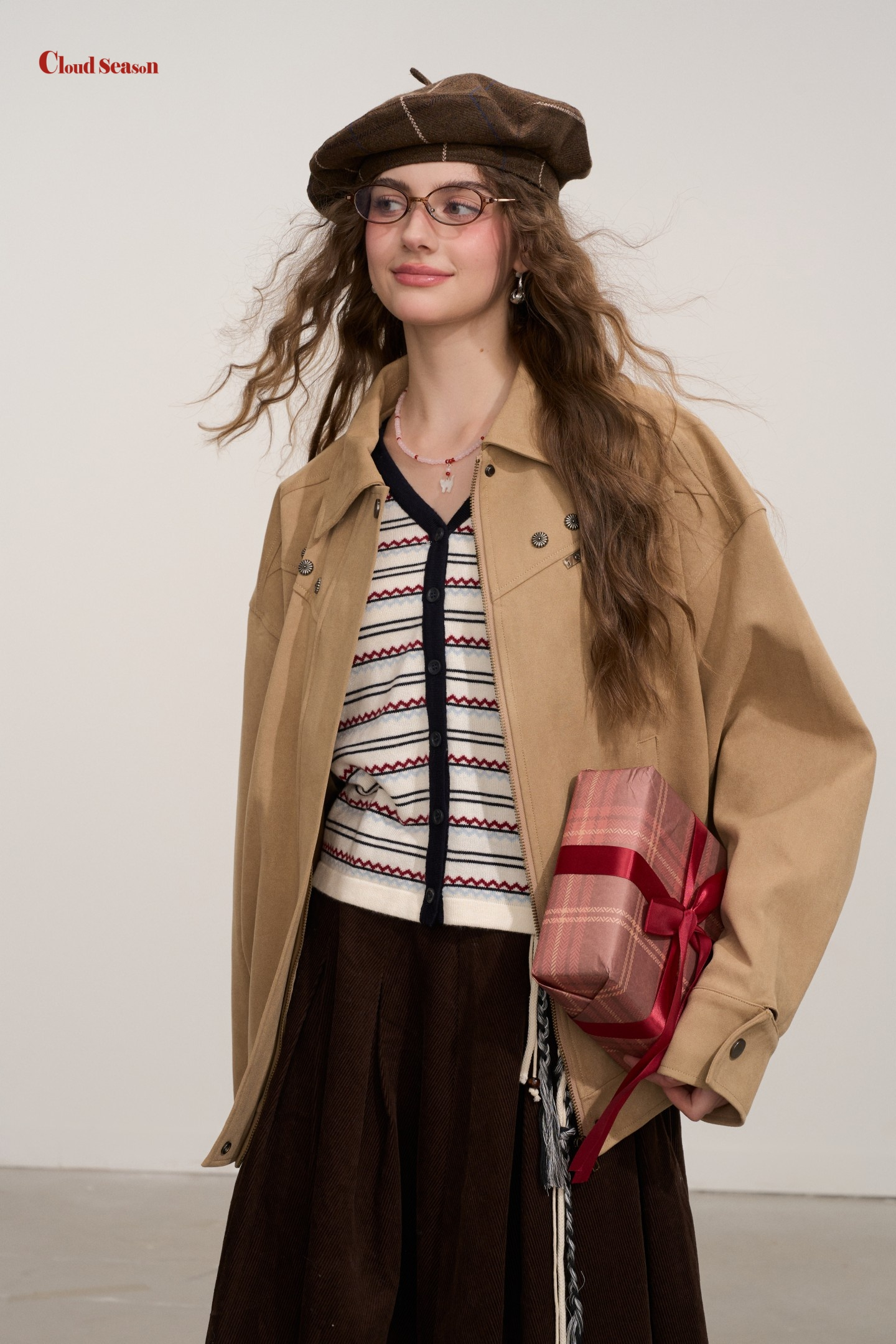 Loose-fitting Studded Jacket - Image 2