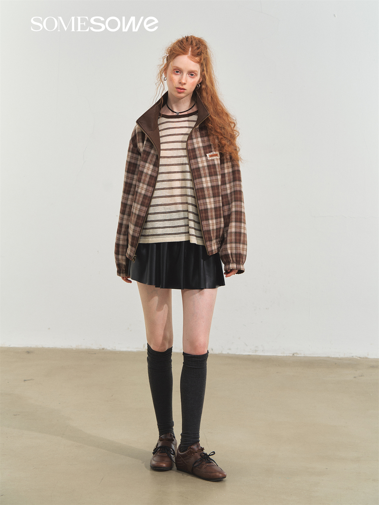 Reversible Stand-collar Jacket - Image 6